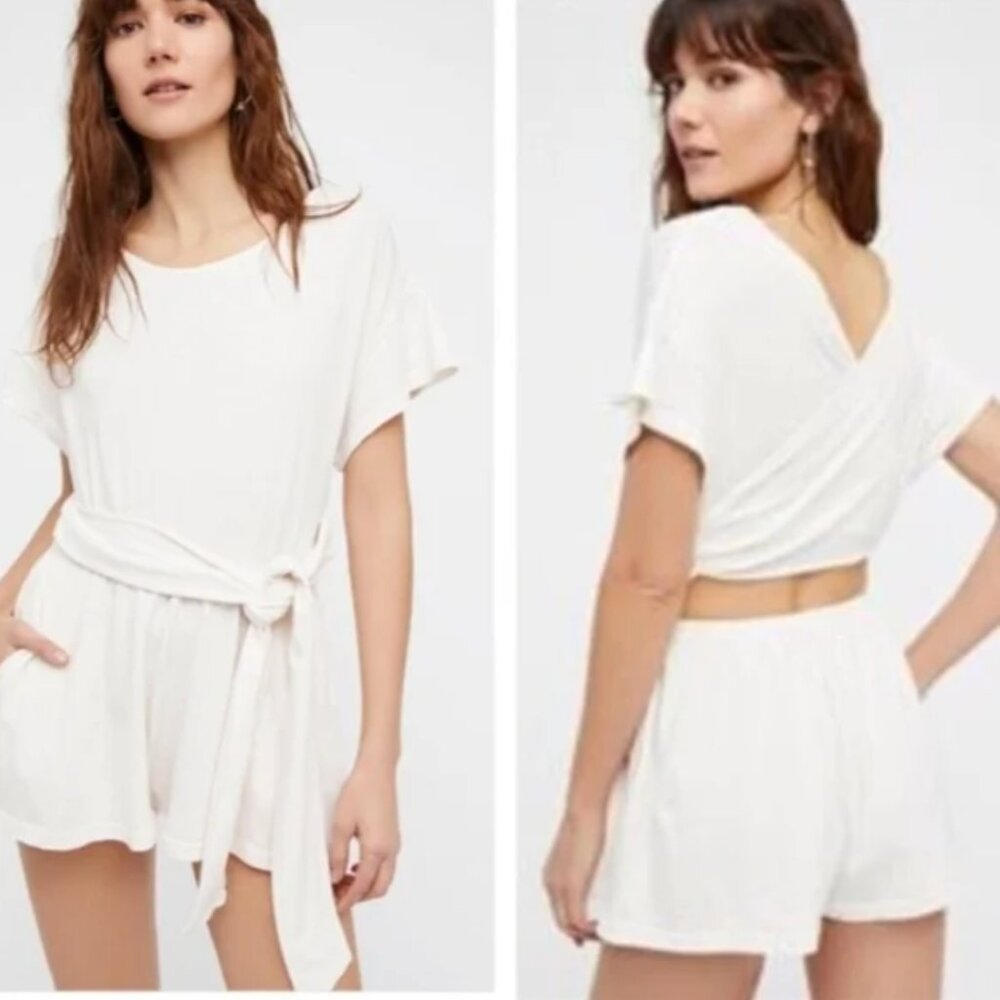 Free People Easy Street One Piece Romper XS